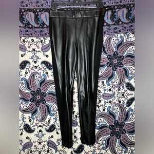 Talbots Portland Pant faux leather 4